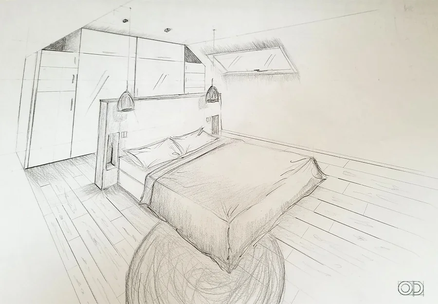 Combles Pétillon — Croquis perspectif
